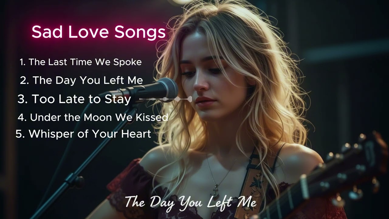 Sad Love Songs That Make You Cry | English Ballad with Lyrics