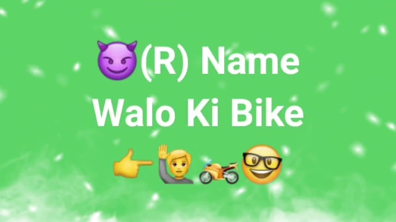 A Name Walo Ki Bike || R Name  Walo Ki Bike || Super Bikes