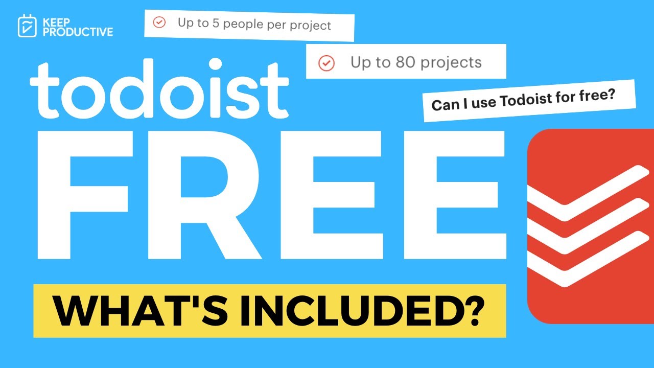 New Update Todoist Free Plan: What's Included?