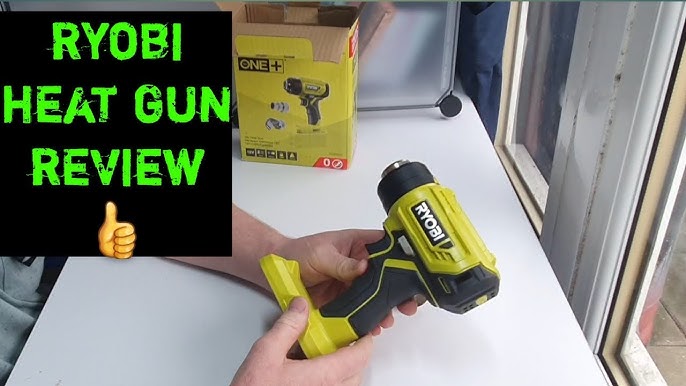 Ryobi 18-Volt ONE+ Lithium-Ion Cordless Heat Gun (Tool Only) P3150  (Renewed) 