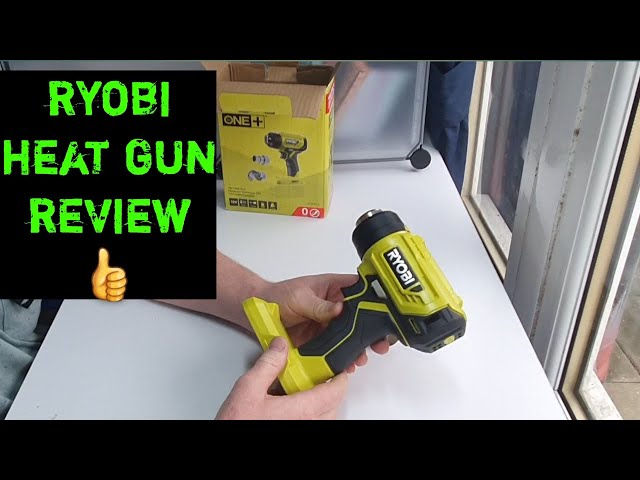 Ryobi 18V One+ Cordless Compact Glue Gun P306 Review 