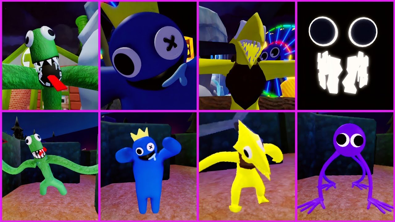 rainbow friends jumpscares vs accurate roleplay RP l roblox gameplay ...