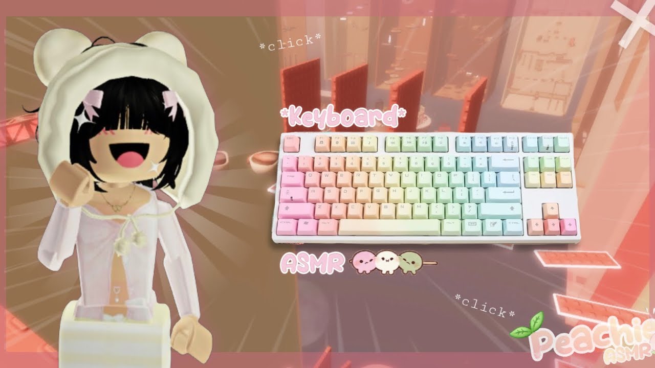 ꒰ *ASMR* bakery tower 🧁ˎˊ˗  + ceramic keyboard sounds ⌨️ .ᐟ