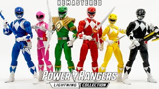 Power Rangers Lightning Collection MMPR Remastered Review!