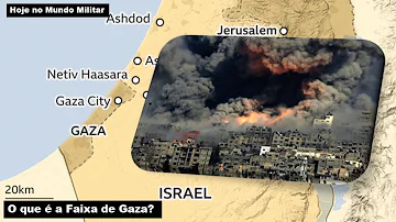 Quais são os países da Faixa de Gaza?