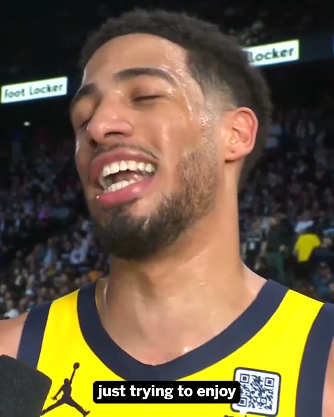 Tyrese Haliburton on returning to play in Accor Arena for the NBA Paris Games ?