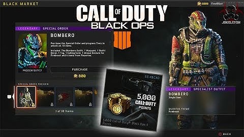 Black Ops 4 - Black Market Special Orders & CoD Points Added!