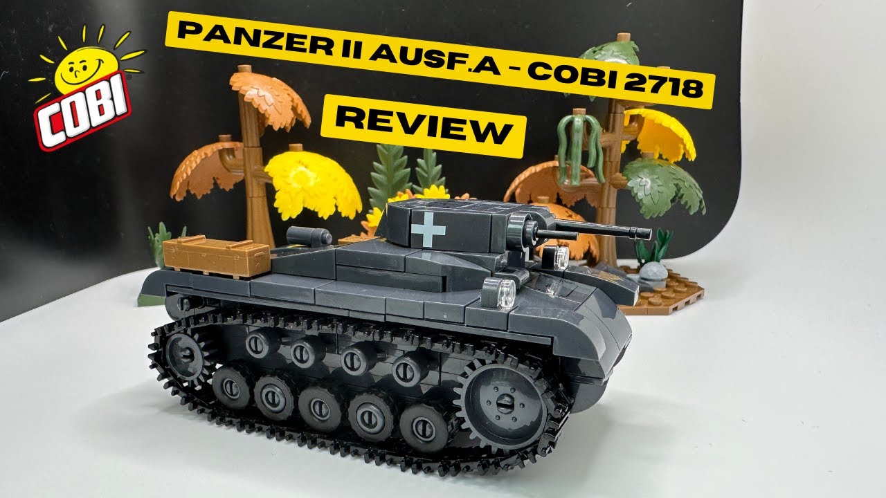 Panzer II AUSF.A - COBI 2718 - Tiny, Tiny Tank