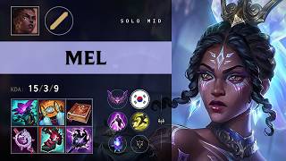 Mel Mid vs Syndra - KR Master Patch 26.17