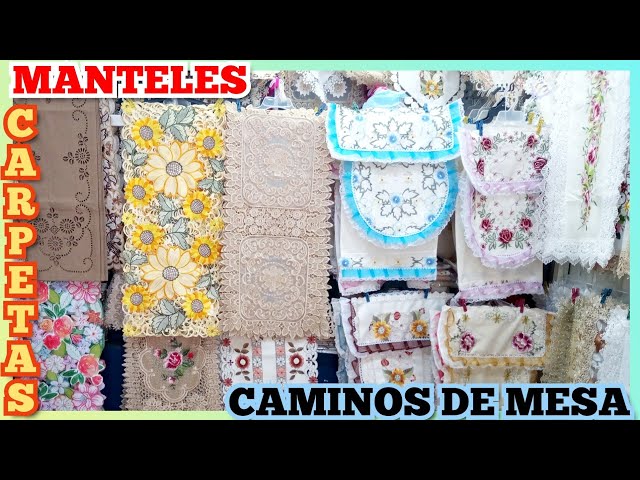 😲ARTÍCULOS PARA EL HOGAR😲 MANTELES / CAMINOS DE MESA/ CARPETAS/ DESDE $120 PESOS class=