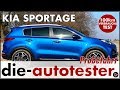 Kia Sportage 2.0 CRDi Eco-Dynamics+ 136 kW (185 PS) - 100 km Verbrauch Test | Review | Deutsch