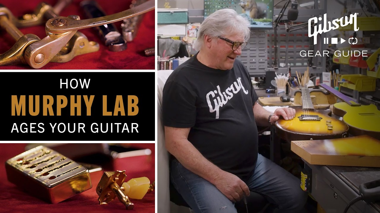 Gibson Custom Murphy Lab tour—every hand-aged detail explained