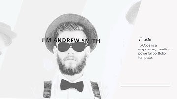 Best Responsive HTML5 Portfolio Template Examples