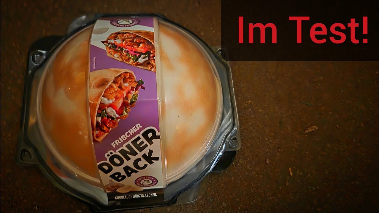 Ich teste: Frischer Dönerback mit Knoblauchsoße.