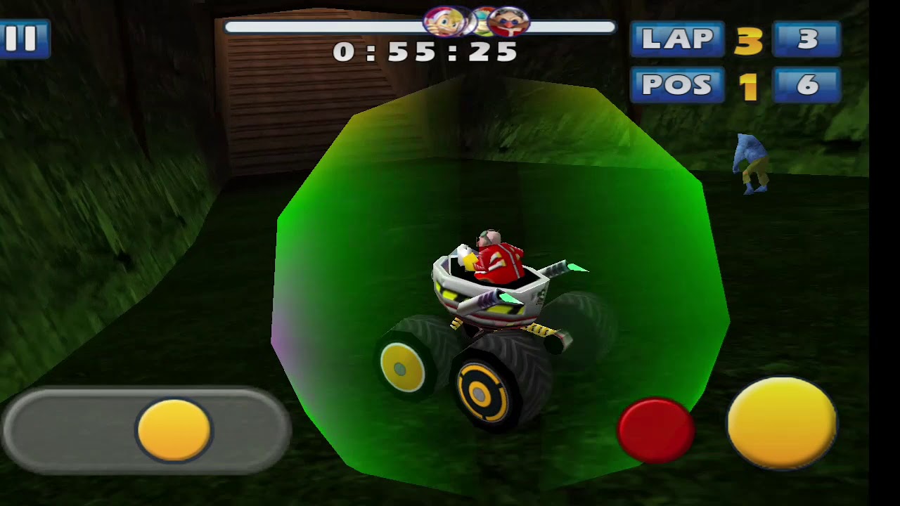 Egg Cup megcsinálva. Sonic & sega all stars racing.