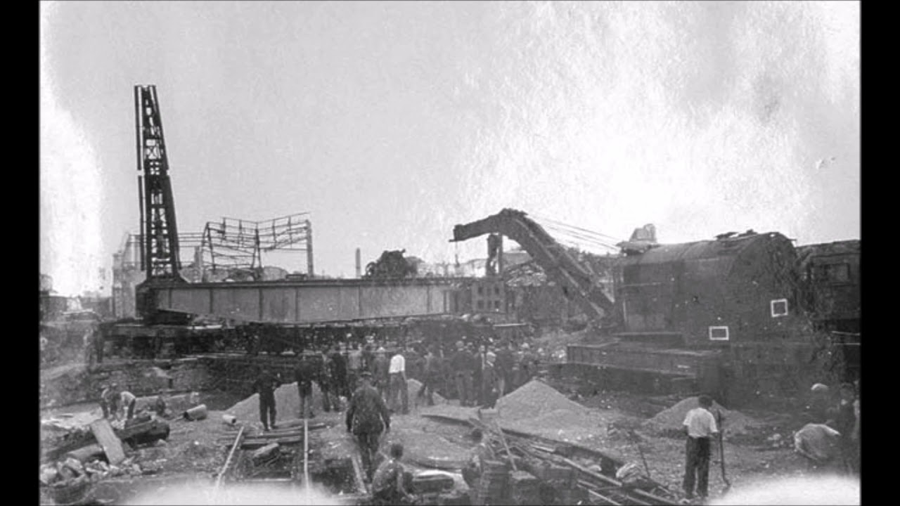 Bombardement de Chalindrey et Culmont 13 juillet 1944 - Dépôt  - rotonde - gare Culmont-Chalindrey
