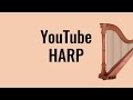 YouTube Harp - Play on YouTube with computer keyboard