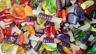 Fruity Sweets Mixing #candymixing #oddlysatisfyingsounds #asmrcandy