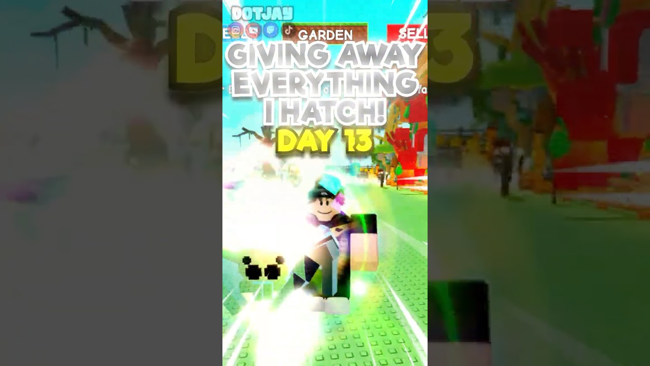 DAY 13 FREE PETS GIVEAWAY 🔥😲 | #growagarden #giveaway #roblox