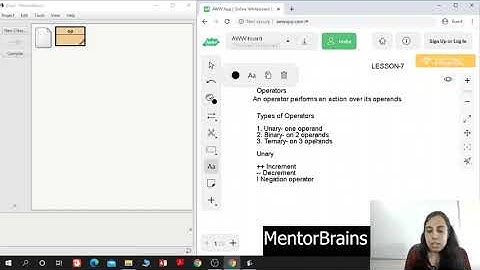 Java Operators Lesson 8 ICSE Computer MentorBrains
