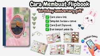 Cara Membuat Flipbook ala Scrapbook di Aplikasi Canva || Desain Aestetic Canva ✨