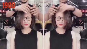 Tóc Bob cho Hot Girl Cắt Uấn nhuộm tại 1900 nhận đào tạo học viên 0375352626