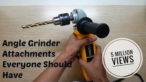Angle Grinder Attachments You Gotta Have