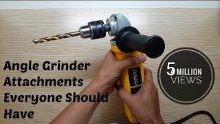 Angle Grinder Attachments You Gotta Have