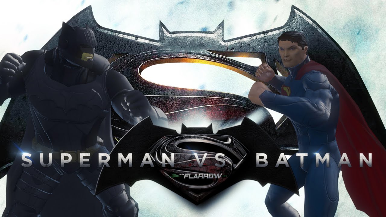 DCUO] : Team Flarrow - Batman v Superman (Full Fight Scene) - YouTube