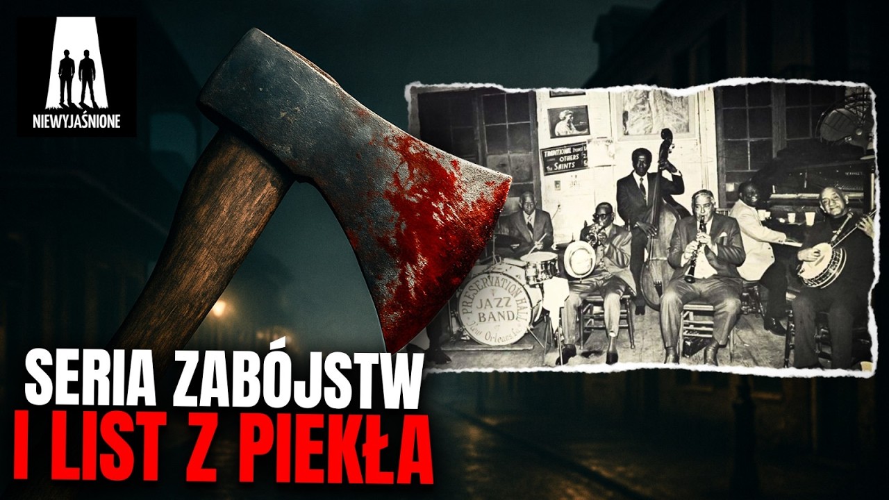 Seria zabójstw i list z PIEKŁA. Axeman z Nowego Orleanu