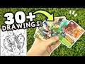 Drawing 30+ Critters for a Card Game! // VARMINTS! Artwork Process