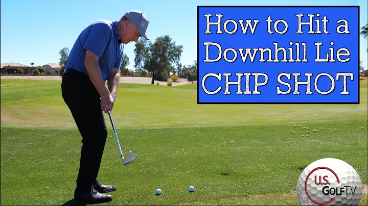 How to Hit a Downhill Lie Chip Shot - Best Chip Sh...