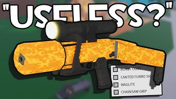 THE MOST "USELESS" ATTACHMENTS IN PHANTOM FORCES..