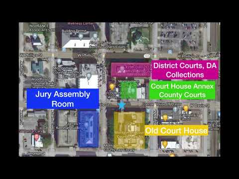 How to Get to the 410th District Court - Montgomery County