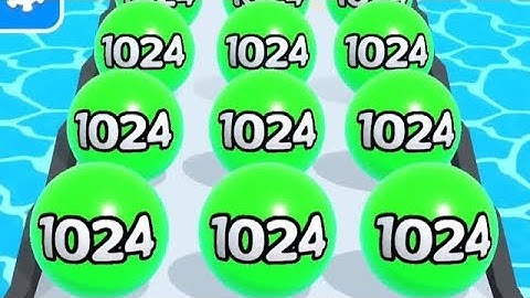 Ball Run 2048- All Levels Gameplay walkthrough Android, iOS (Multiple Levels)
