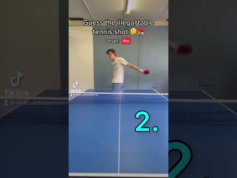 1 2 3 OR 4 Comment If You Know It Tabletennis Pingpong Serve Tutorial Shorts 
