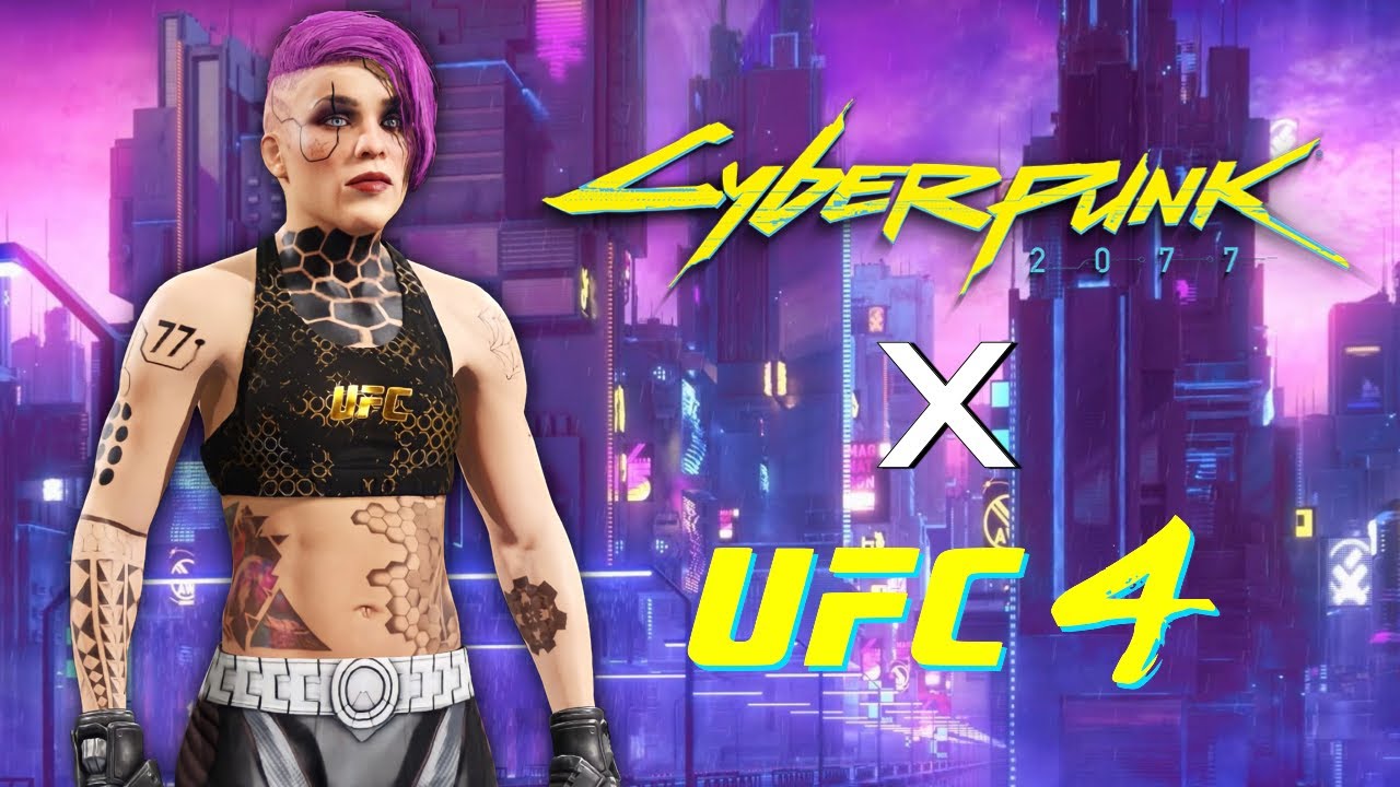 Cyberpunk Chick Speed Creation