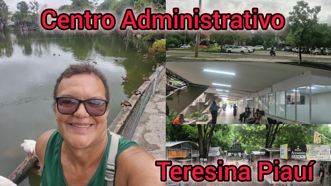Passeio no Centro Administrativo de Teresina Piauí 