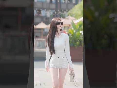 Boom Boom TikTok Challenge  Chinese Girl Street Fashion #Shorts Ep 71