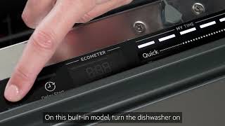 How to prepare for first use on your new dishwasher | AEG