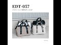 EDITA. ネオプレンスタイリッシュトート  [edt-055]に荷物がどのくらいはいるか動画にしてみました。