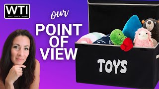 Woffit Toy Organizer Baskets - Set of 2 | Our Point Of View