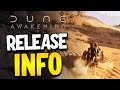Dune awakening release date  new gameplay details