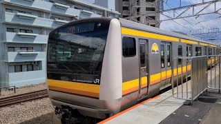 【南武線】1209F E233系8000番台N15編成 尻手駅 到着シーン