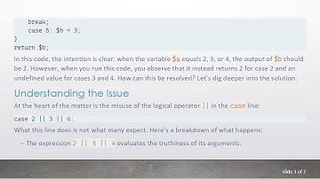 Mastering the Switch Statement in PHP: How to Handle Multiple Cases with Ease