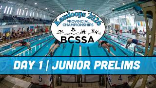 BCSSA Provincial Championships | Kamloops 2026 🏊 DAY 1 - Junior Prelims [August 14, 2026]