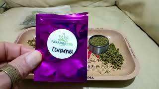 caramel hash from paradisecbd.co.uk
