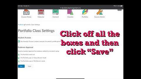 Brightspace Portfolio Set Up for Teachers