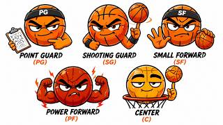 every position explained in basketbaall 🏀