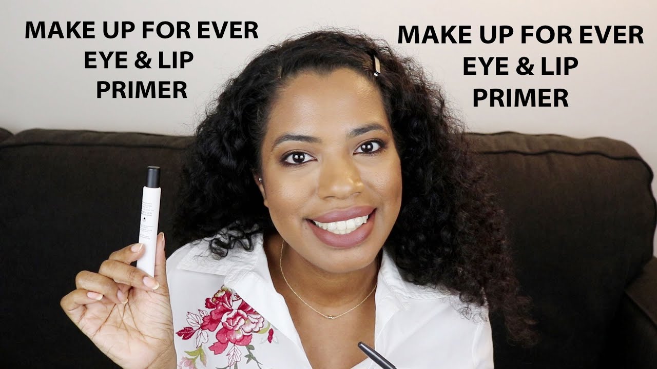 MAKE UP FOR EVER STEP 1 EYE & LIP PRIMER YouTube